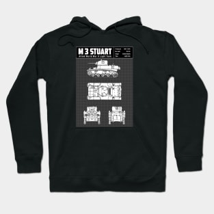 M3 STUART LIGHT TANK Hoodie